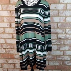 NWT Striped Sweater Dress